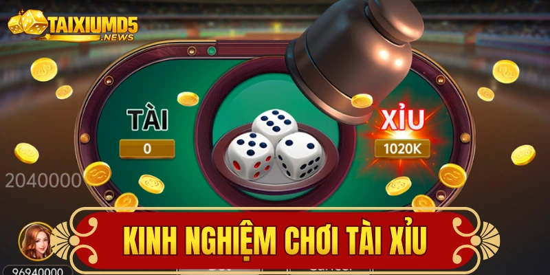 Kinh nghiệm chơi tài xỉu