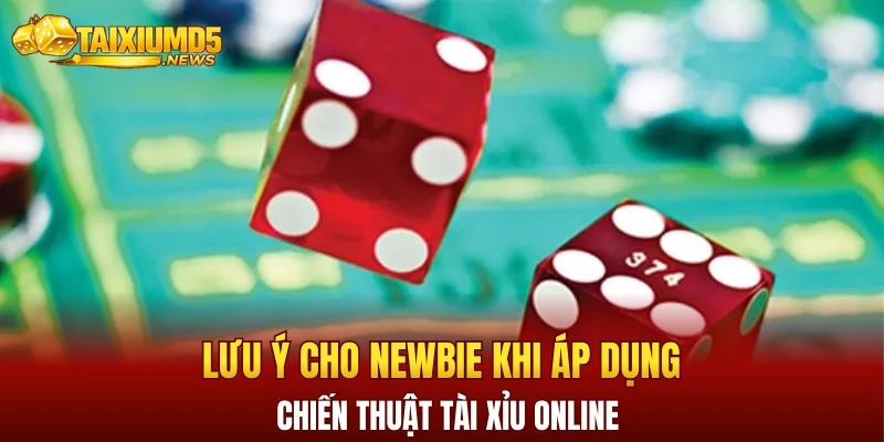 Lưu ý cho newbie khi áp dụng chiến thuật tài xỉu online